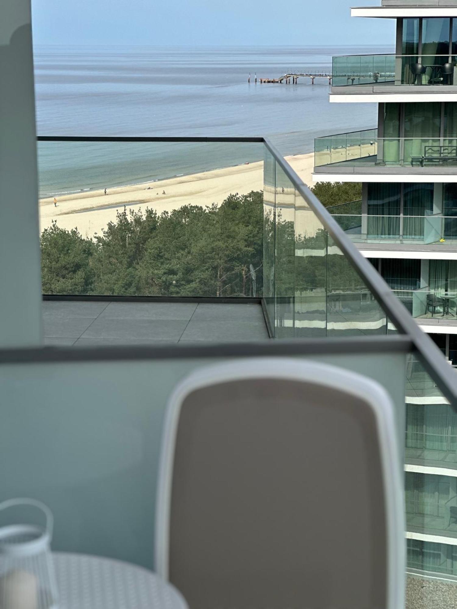 Sunny Haven Wave Sea View Apartman Międzyzdroje Kültér fotó